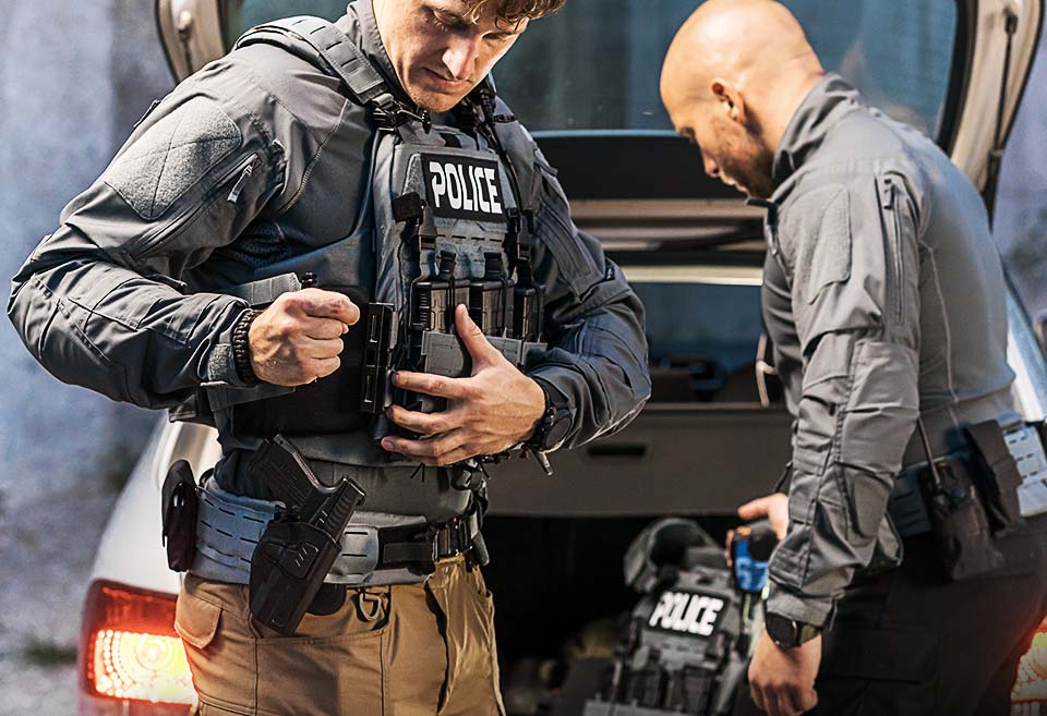 police tactical gear
