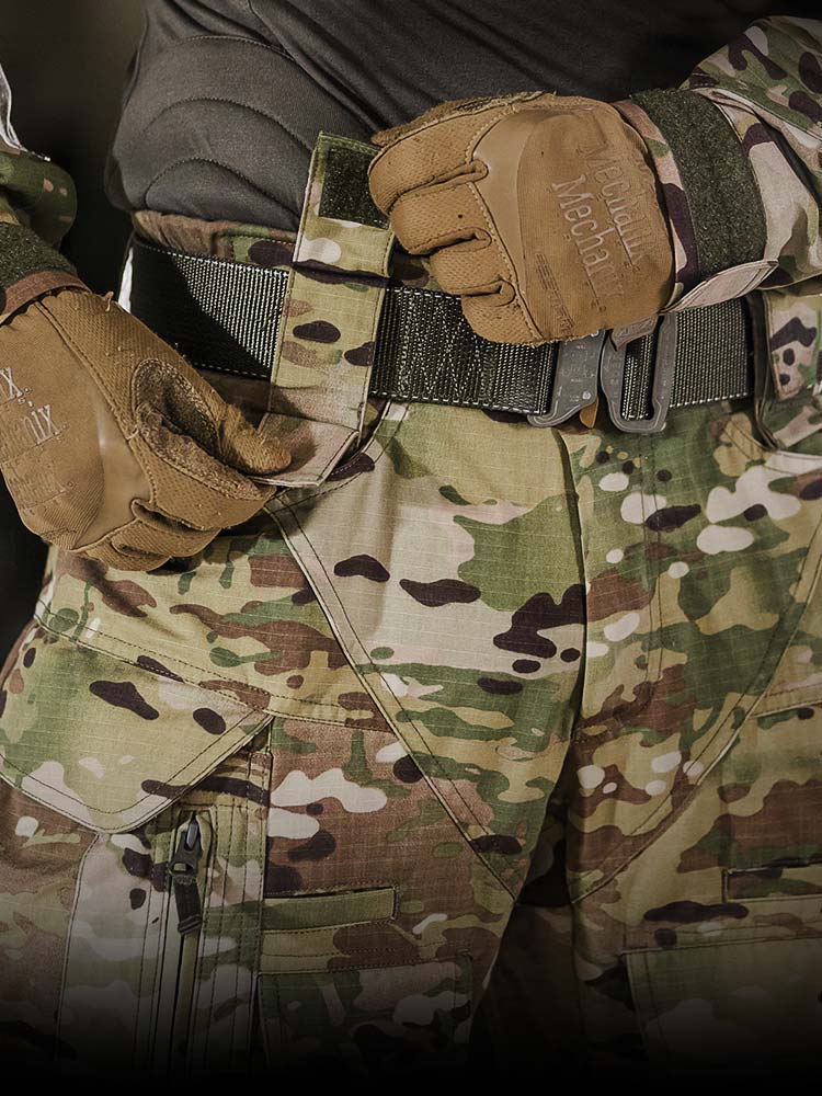 Our pants come with extended double belt loops, allowing for quick and easy connection to your duty belt​​.