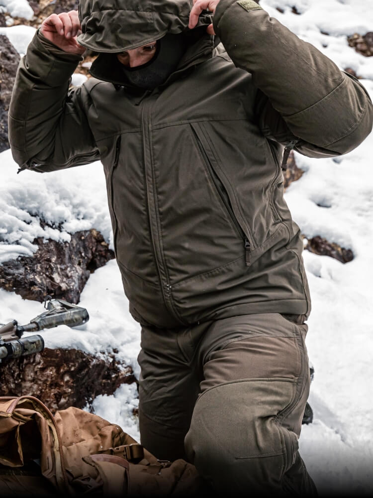 UF PRO tactical insulated pants are meticulously designed to combat the harshest of winter conditions.