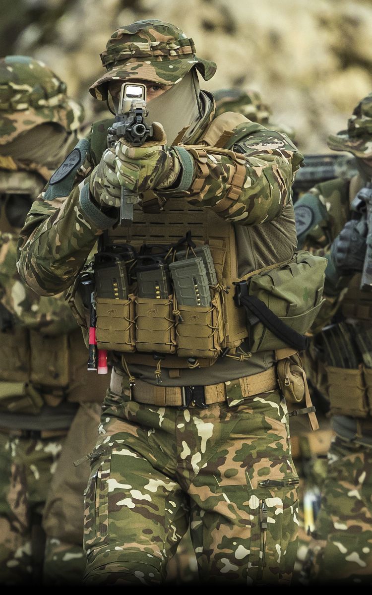 Tactical Gear In Elite Camouflage Patterns 